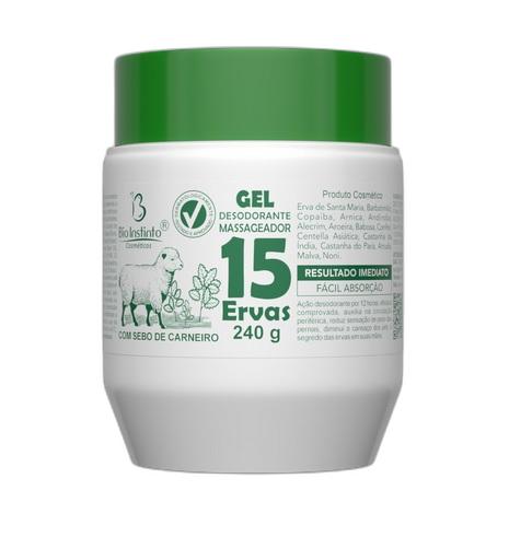 GEL 15 ERVAS 240 GR BIO