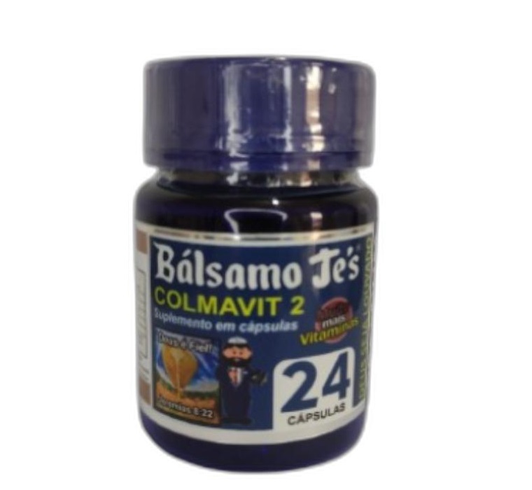Bálsamo JES Colmavit 2 - 24 cápsulas